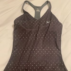 Nike workout tank with built in bra